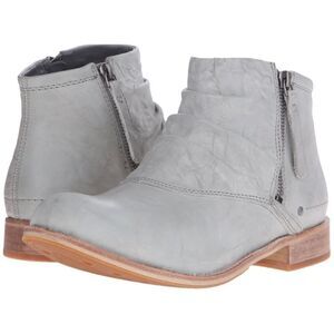 CAT Caterpillar Irenea Gray Ankle Zip Booties